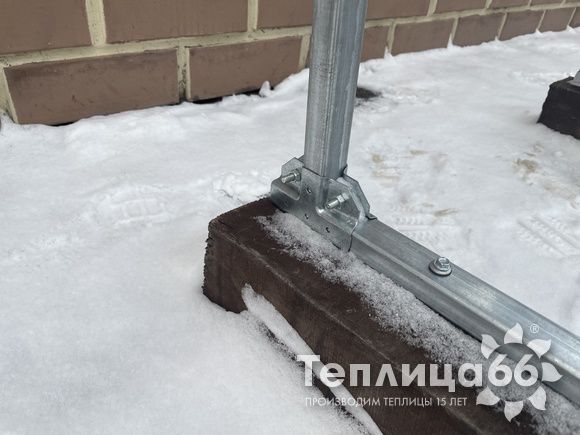 Теплица Рада Астра Премиум, оцинкованный профиль 20х30, покрытие из поликарбоната, шириной 3 метра (шаг 1 м)